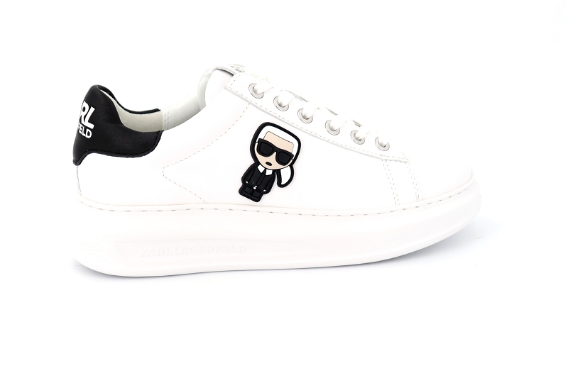 Karl lagerfeld baskets kapri blanc