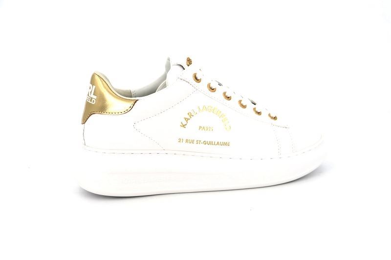 Karl lagerfeld baskets kapri blanc