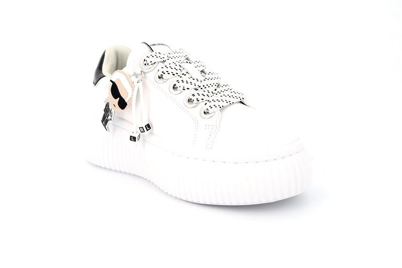 Karl lagerfeld baskets kreeper lo blanc8151201_2