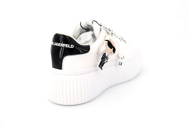 Karl lagerfeld baskets kreeper lo blanc8151201_4