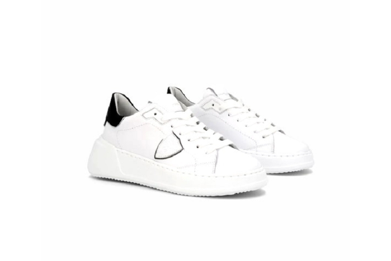 Philippe model baskets tres temple low woman blanc8151701_2