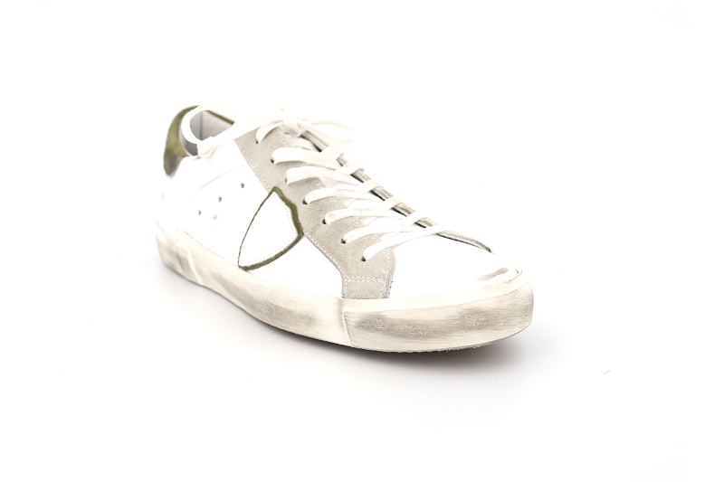 Philippe model baskets prsx low man blanc8151902_2