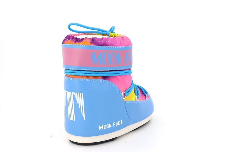 Moon boot apres ski icon low tie dye bleu8176801_4