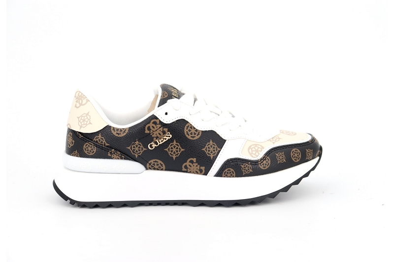 Guess baskets vinca marron
