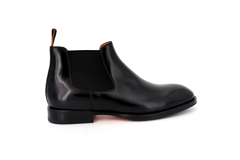 Santoni boots et bottines labhras noir