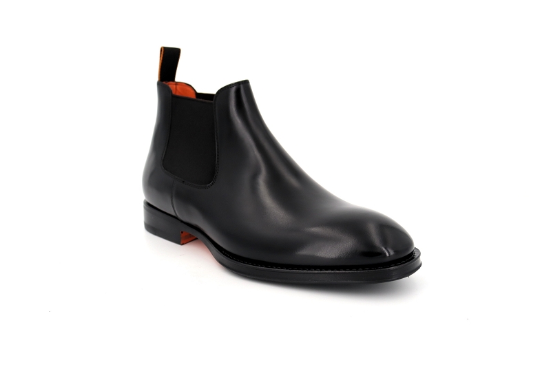 Santoni boots et bottines labhras noir8185601_2