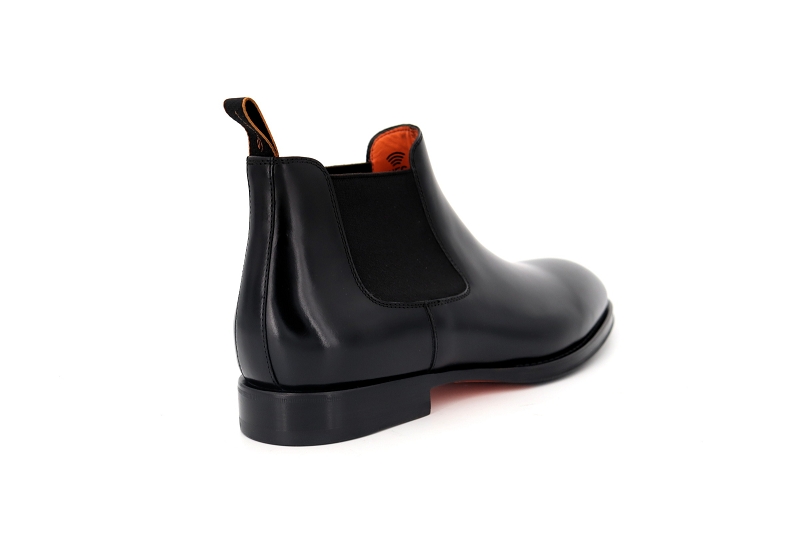 Santoni boots et bottines labhras noir8185601_4