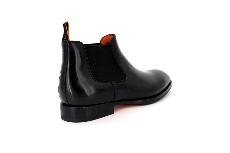 Santoni boots et bottines labhras noir8185601_4