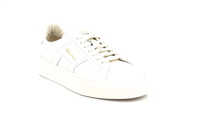 Santoni f baskets dbs1 blanc8186301_2