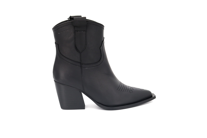 Vienty boots et bottines beta noir