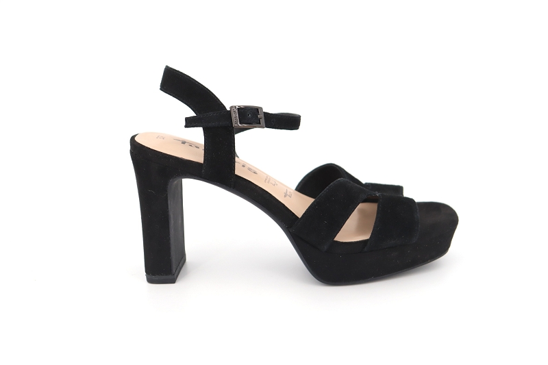 Tamaris store sandales nu pieds 28309 noir