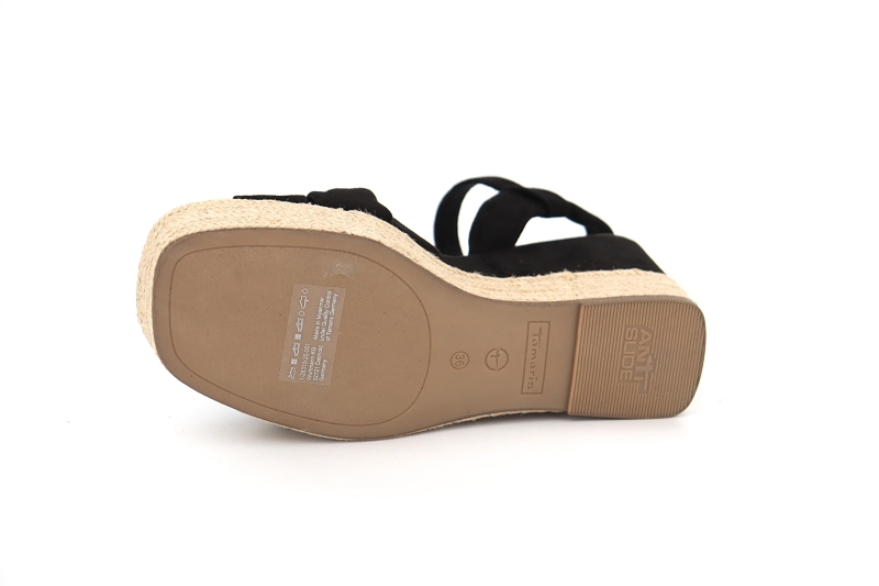Tamaris store chaussures espadrilles 28310 noir8192601_5