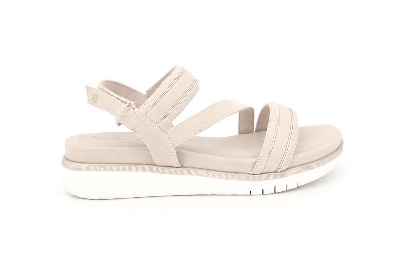 Tamaris store sandales nu pieds 28715 beige