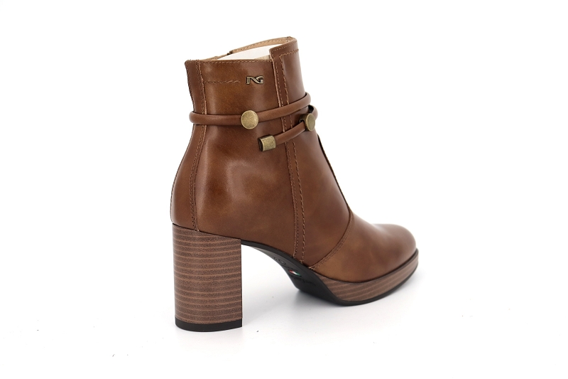 Nerogiardini boots et bottines leva marron8197602_4