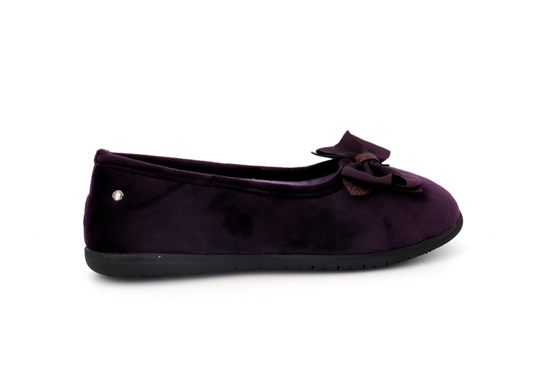 Isotoner chaussons pantoufles ergua violet