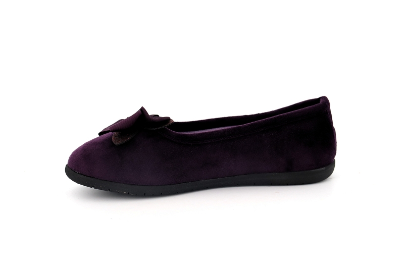 Isotoner chaussons pantoufles ergua violet8197801_3