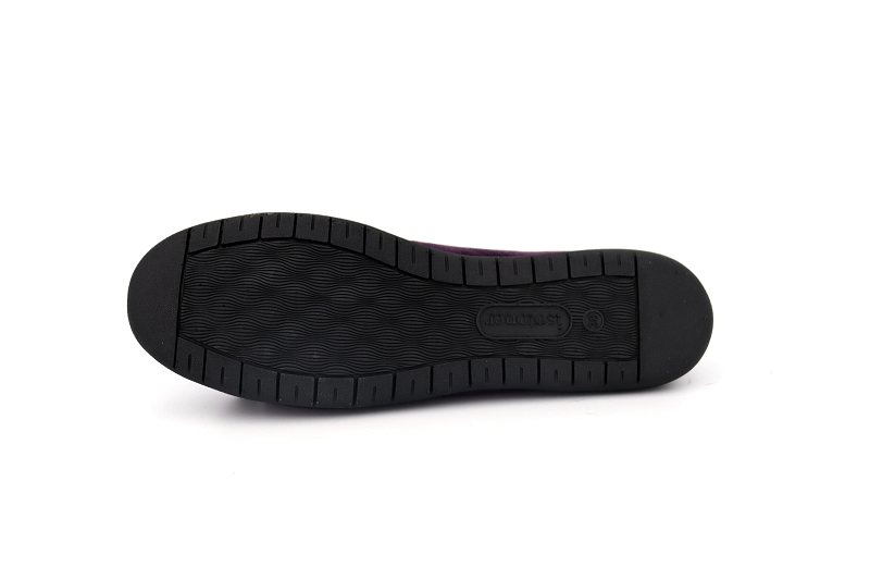 Isotoner chaussons pantoufles ergua violet8197801_5