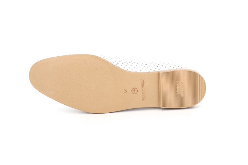 Tamaris store mocassins 2421042 blanc8227801_5
