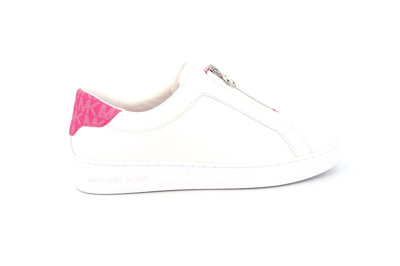 Michael kors baskets keaton zip slip on blanc