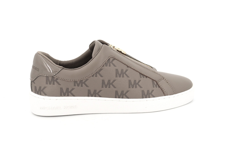 Michael kors baskets keaton zip slip on beige