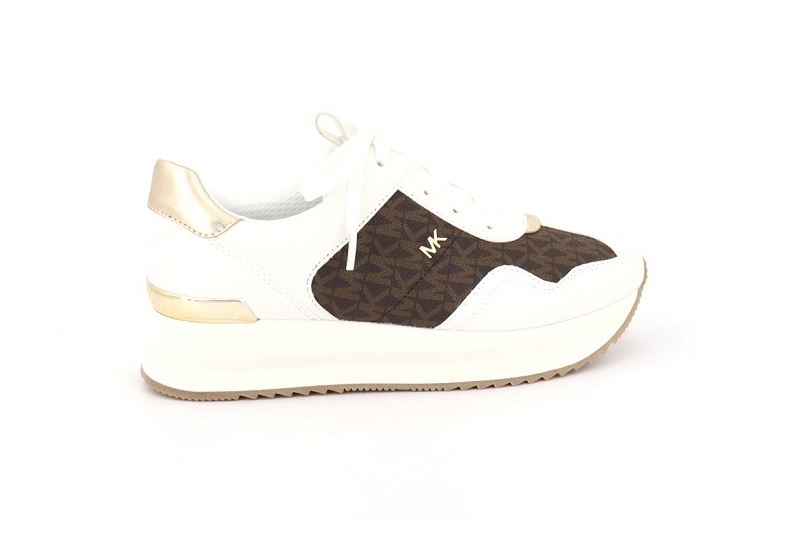 Michael kors baskets raina trainer blanc