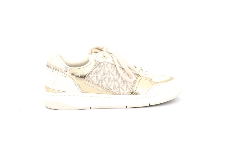 Michael kors baskets rebel lace up beige