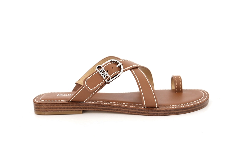 Michael kors mules et sabots ashton flat thong marron