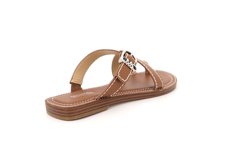 Michael kors mules et sabots ashton flat thong marron8238102_4