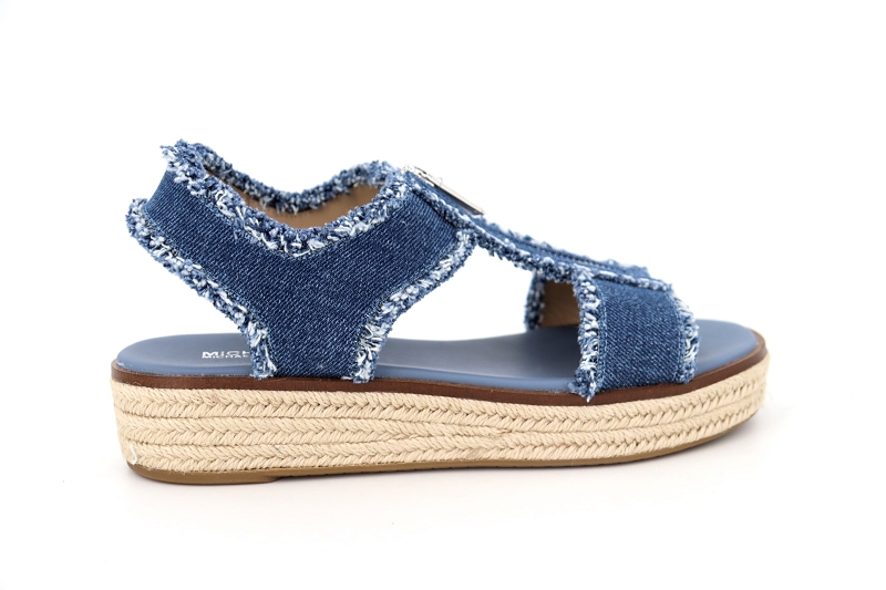 Michael kors chaussures espadrilles berkley espadrille denim bleu