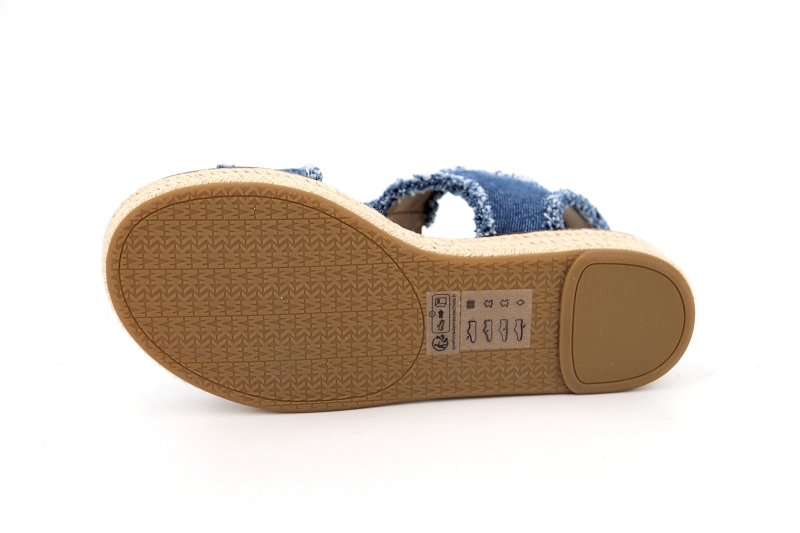 Michael kors chaussures espadrilles berkley espadrille denim bleu8238301_5