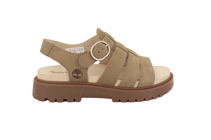 Timberland sandales nu pieds clairemont way fisherman sandal beige