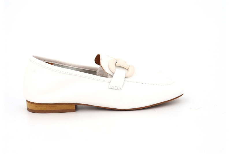 Jb martin mocassins feline blanc