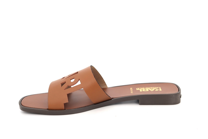 Karl lagerfeld sandales nu pieds skoot marron8251202_3