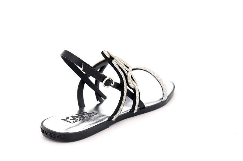 Karl lagerfeld sandales nu pieds olympia argent8251301_4