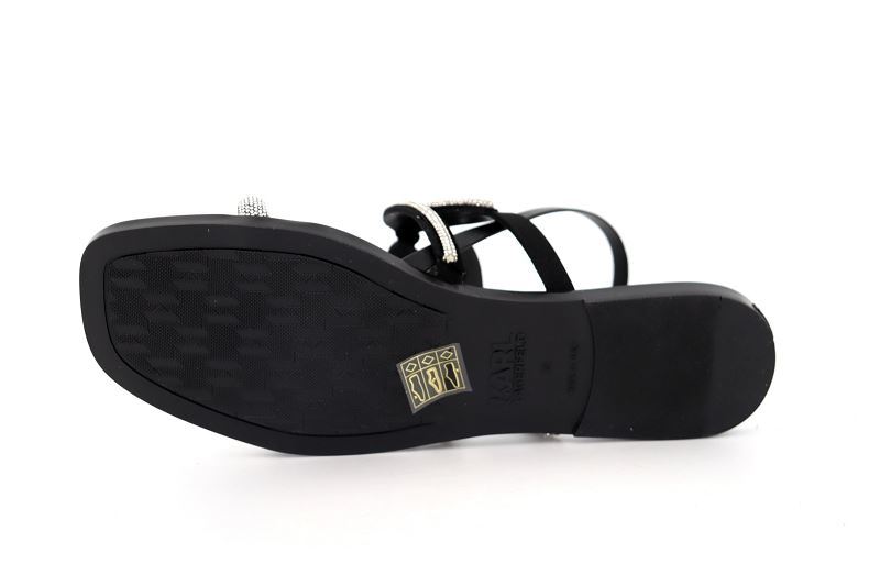 Karl lagerfeld sandales nu pieds olympia argent8251301_5