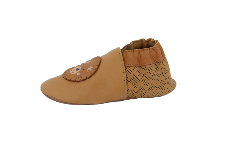 Robeez chaussons pantoufles grooar marron8252301_3