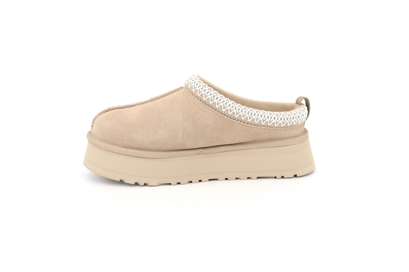 Ugg chaussons pantoufles taz beige8253102_3