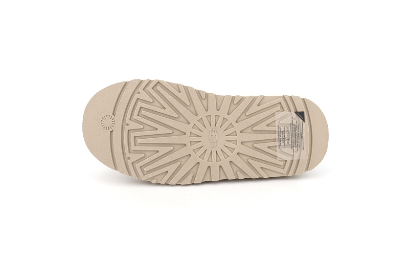Ugg chaussons pantoufles taz beige8253102_5