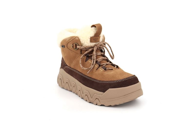 Ugg boots et bottines terre trail cosy lace marron8266601_2