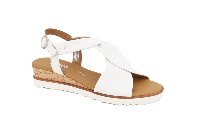 Gabor shop sandales nu pieds 2.751 blanc8275401_2