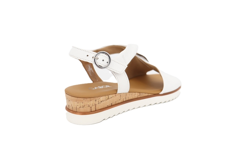 Gabor shop sandales nu pieds 2.751 blanc8275401_4