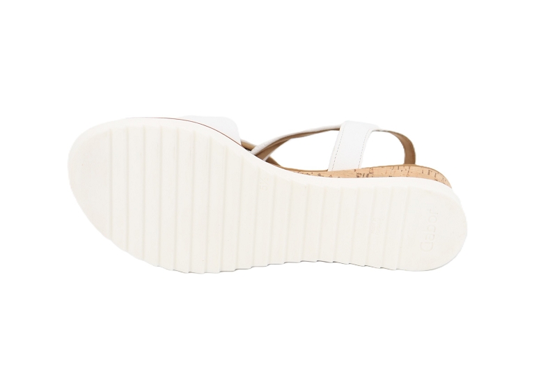 Gabor shop sandales nu pieds 2.751 blanc8275401_5