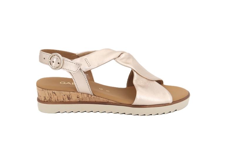 Gabor shop sandales nu pieds 2.751 argent