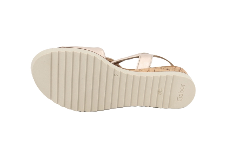 Gabor shop sandales nu pieds 2.751 argent8275501_5