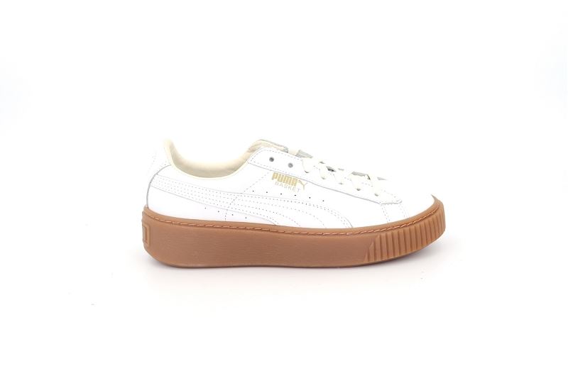 Puma baskets plateform core 364040 01 blanc