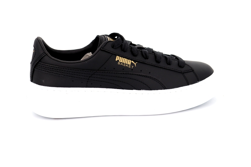 Puma baskets plateform core 364040 01 noir