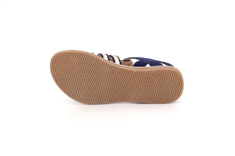 Lilybellule sandales nu pieds frangine bleu8500901_5