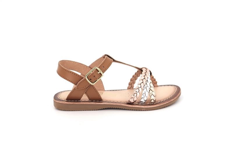Lilybellule sandales nu pieds francette marron