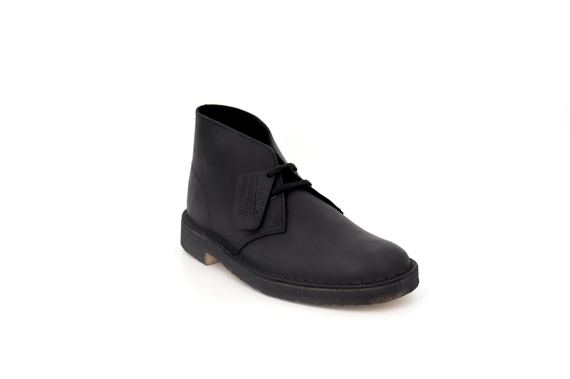 Clarks boots et bottines desert boot noir8501501_2