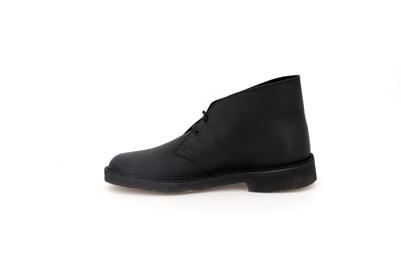 Clarks boots et bottines desert boot noir8501501_3